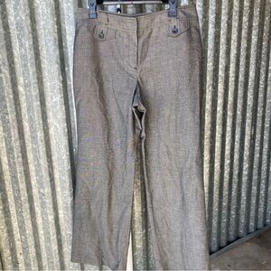 Ann Taylor Grey Curve Tailored Dress Pants Size 10
